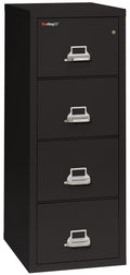 Black 4 Drawer Legal Fire Rated File Cabinet K258374
