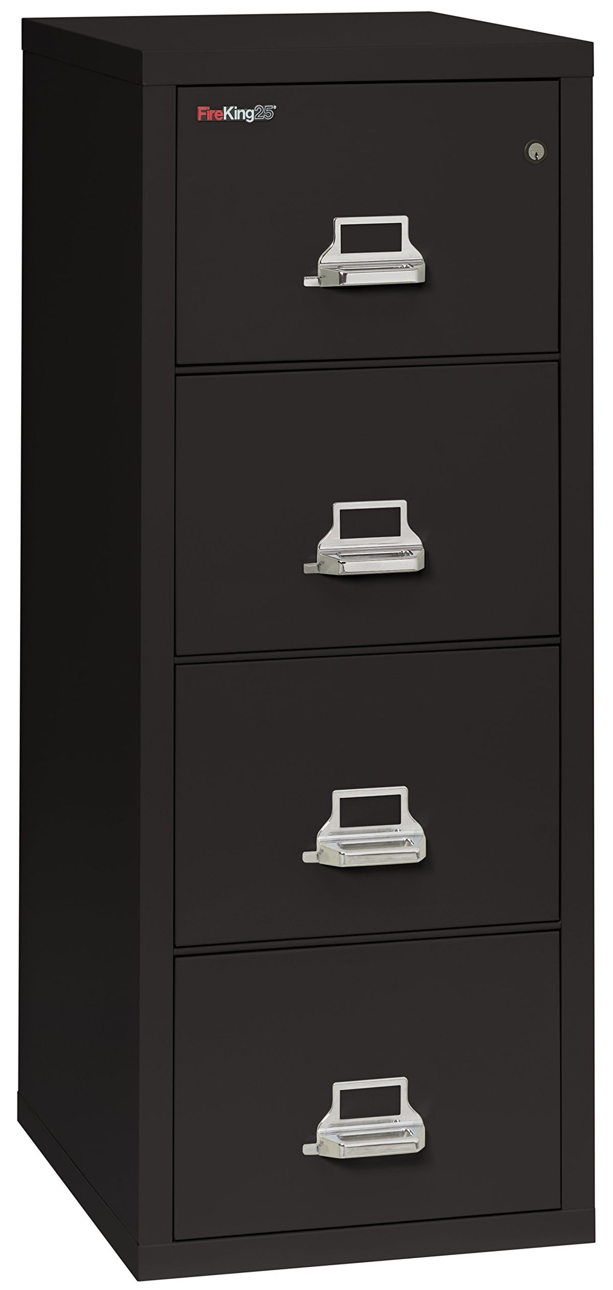 Black 4 Drawer Legal Fire Rated File Cabinet K258374