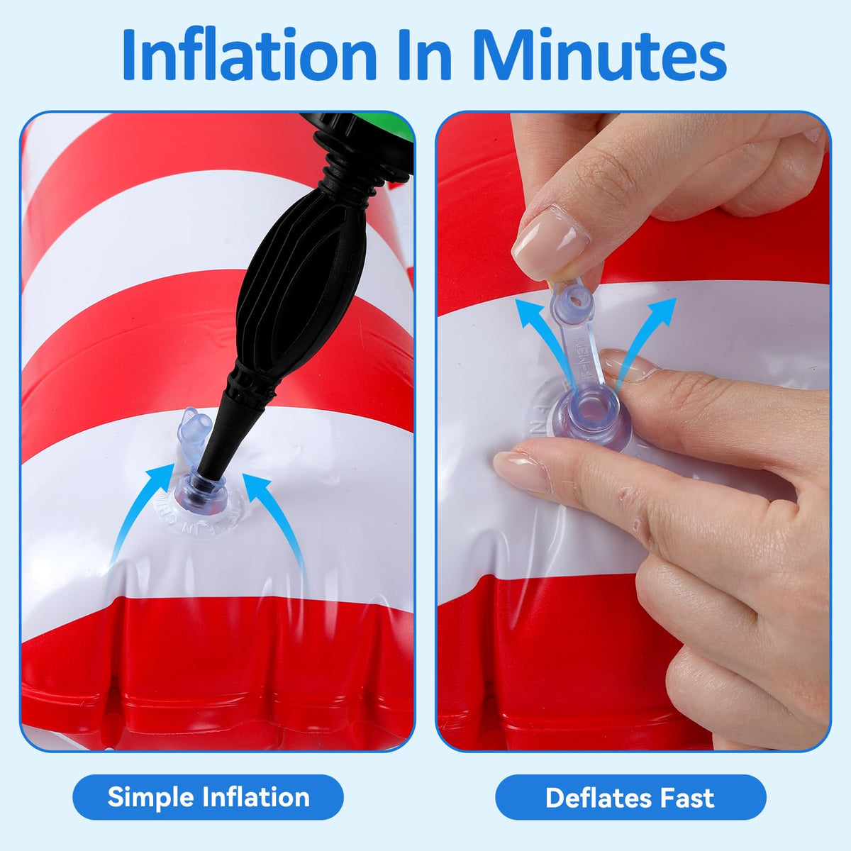 2 Pack Inflatable Pool Float Chair E296
