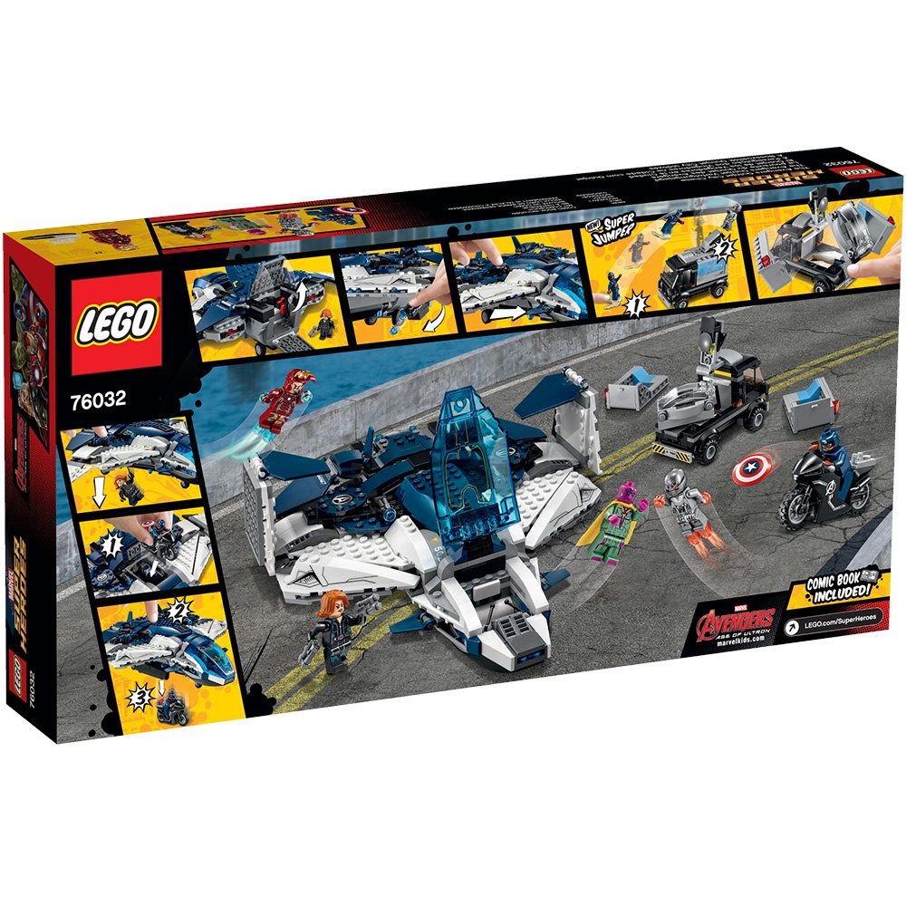 Avengers Quinjet City Chase Set E71353