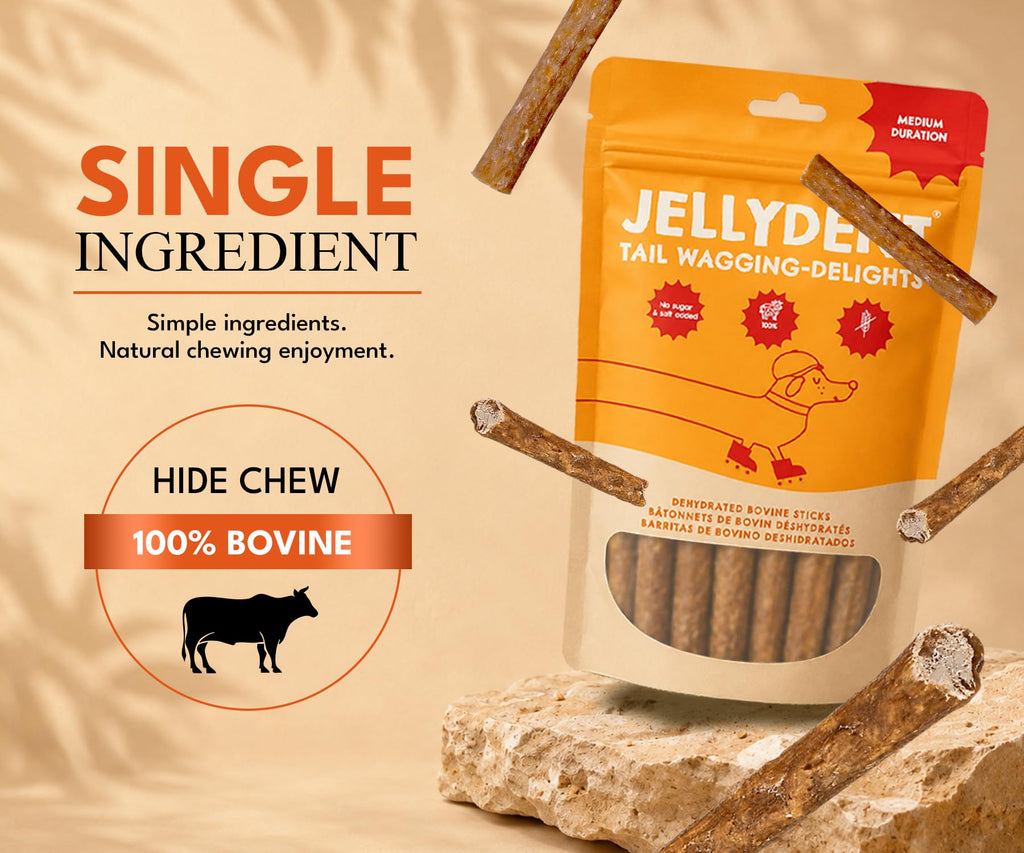 Single Ingredient Beef Collagen Dog Dental Chews 10 Count N754
