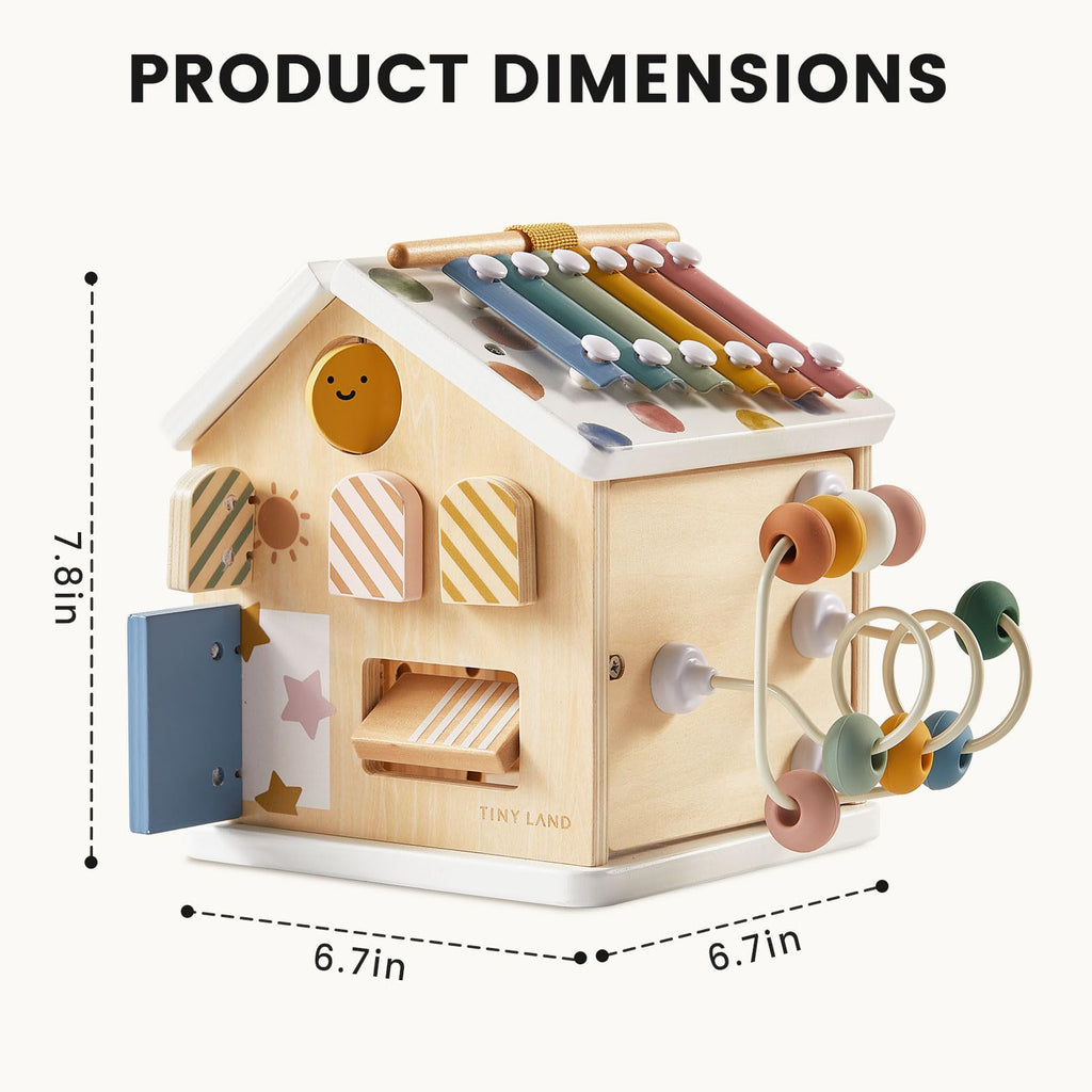 Wooden Activity Cube T765055