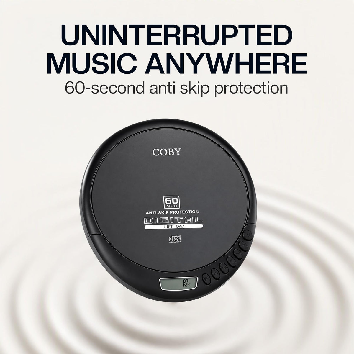 Portable CD Player with FM Radio L50159