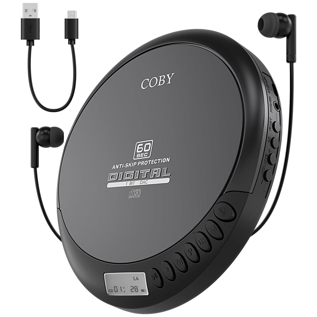 Portable CD Player with FM Radio L50159