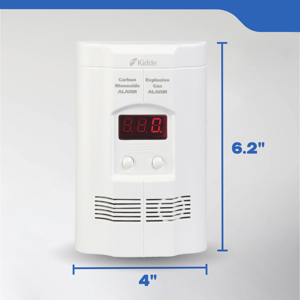 Carbon Monoxide & Explosive Gas Alarm with Digital Display I74680