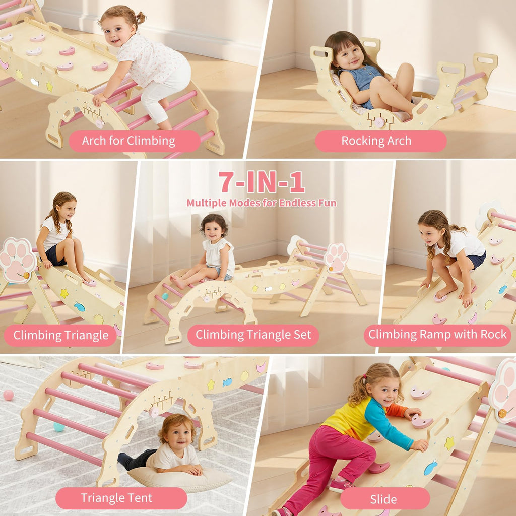 7-in-1 Triangle Climbing Set X73885