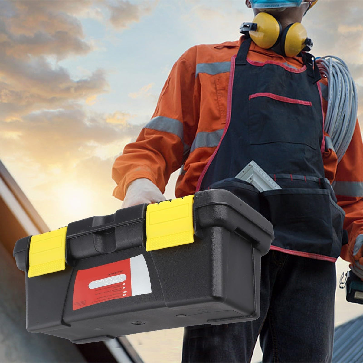 10 Inch Plastic Toolbox P915114