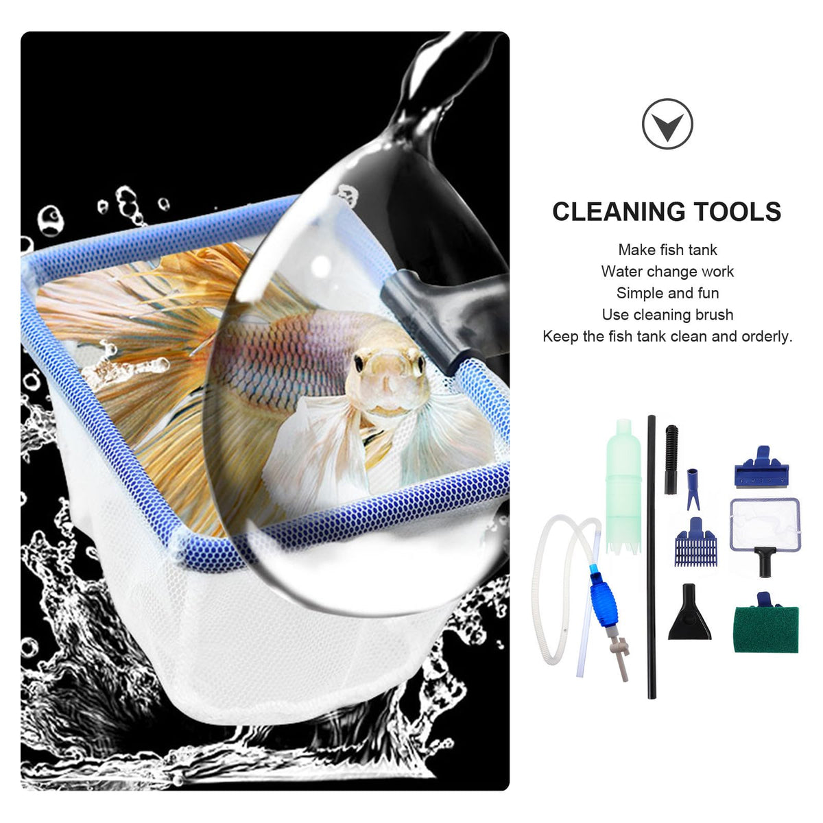 Fish Tank Water Changer with Manual Pump B16122