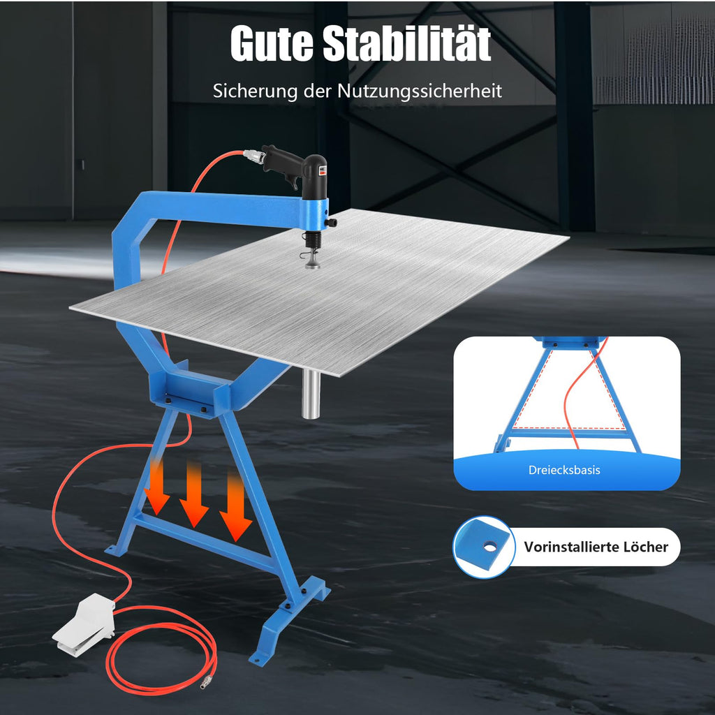 Pneumatic Planishing Hammer, 3 Anvils B293279