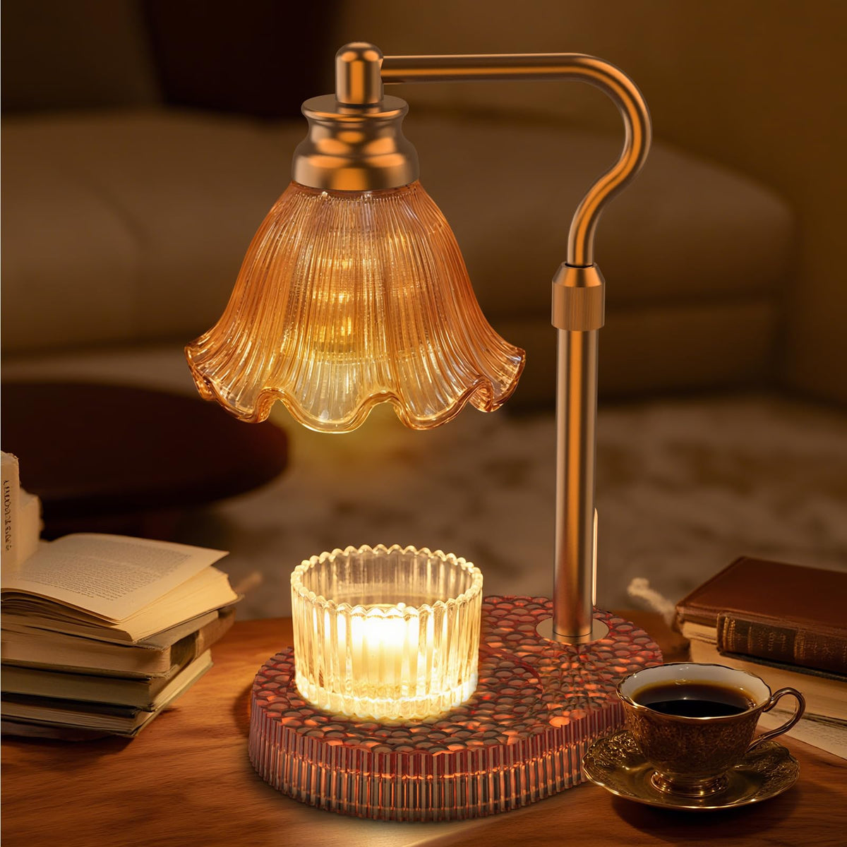 Candle Warmer Lamp with Timer & Dimmer I37763