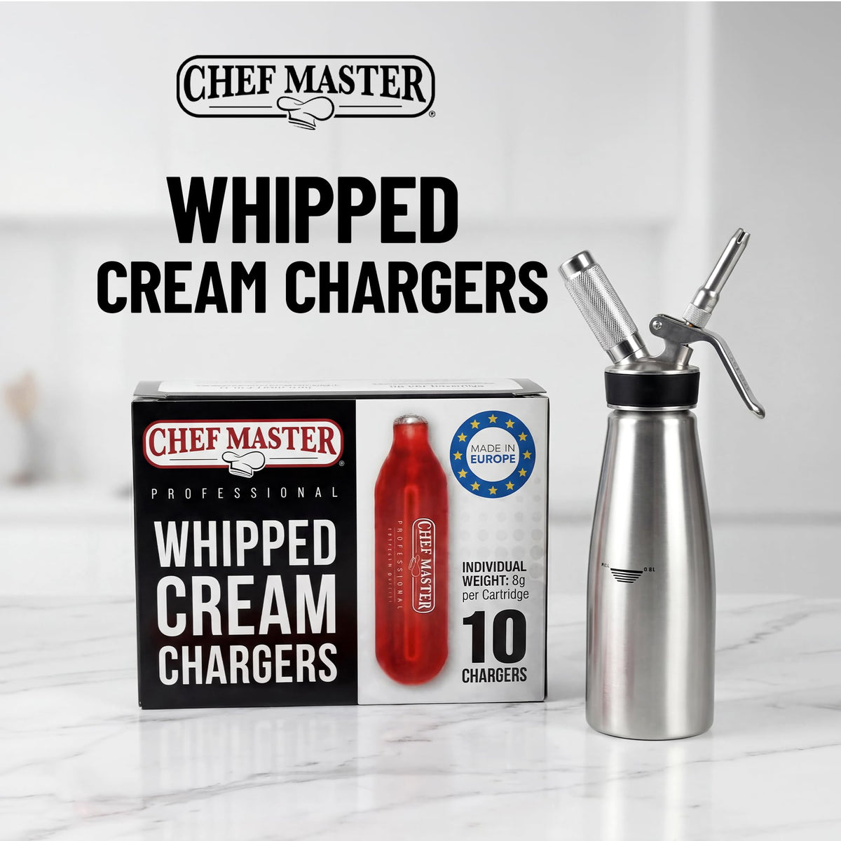 N2O Whipped Cream Chargers 10 Pack F661