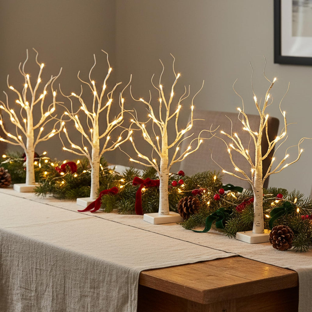 Lighted Birch Tree with LED Lights E26962