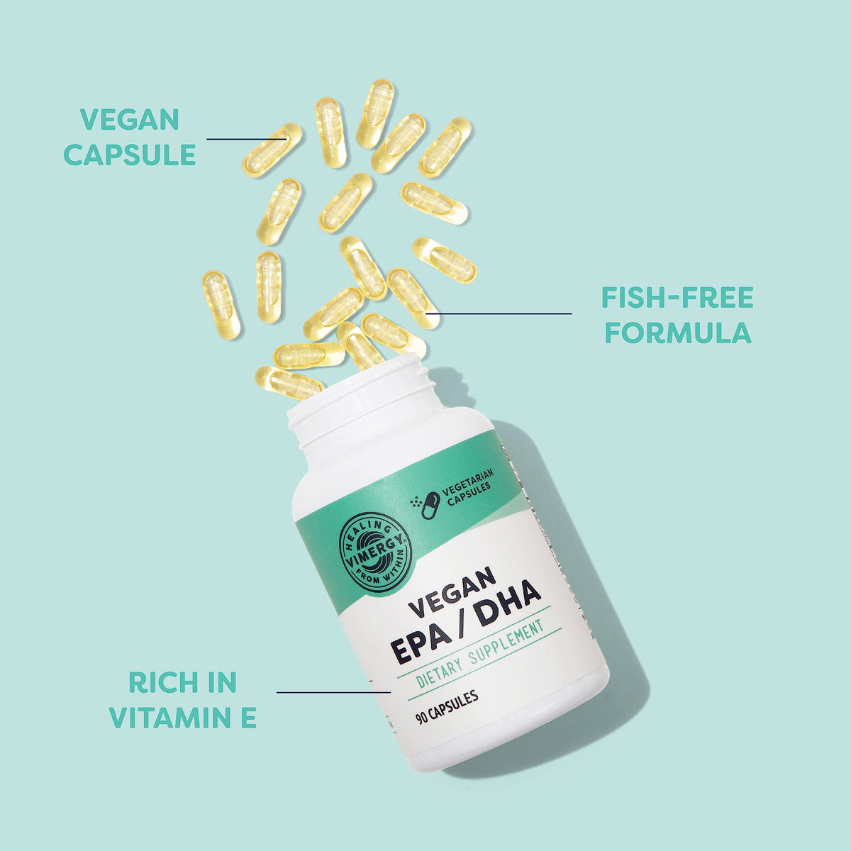 Vegan Omega-3 90 Capsules O7368