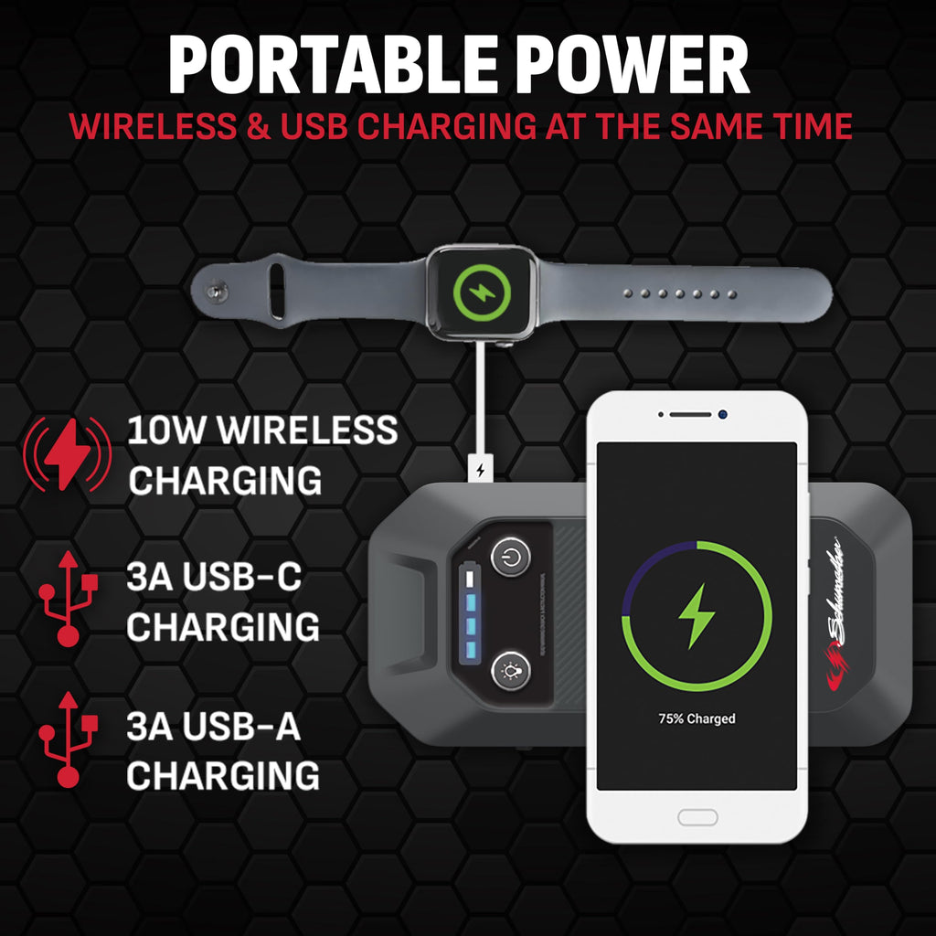 Portable Car Battery Jump Starter & Power Bank Z986