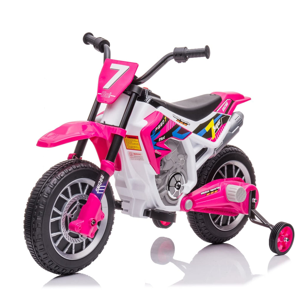 12V Ride On Motorcycle with Training Wheels N6278