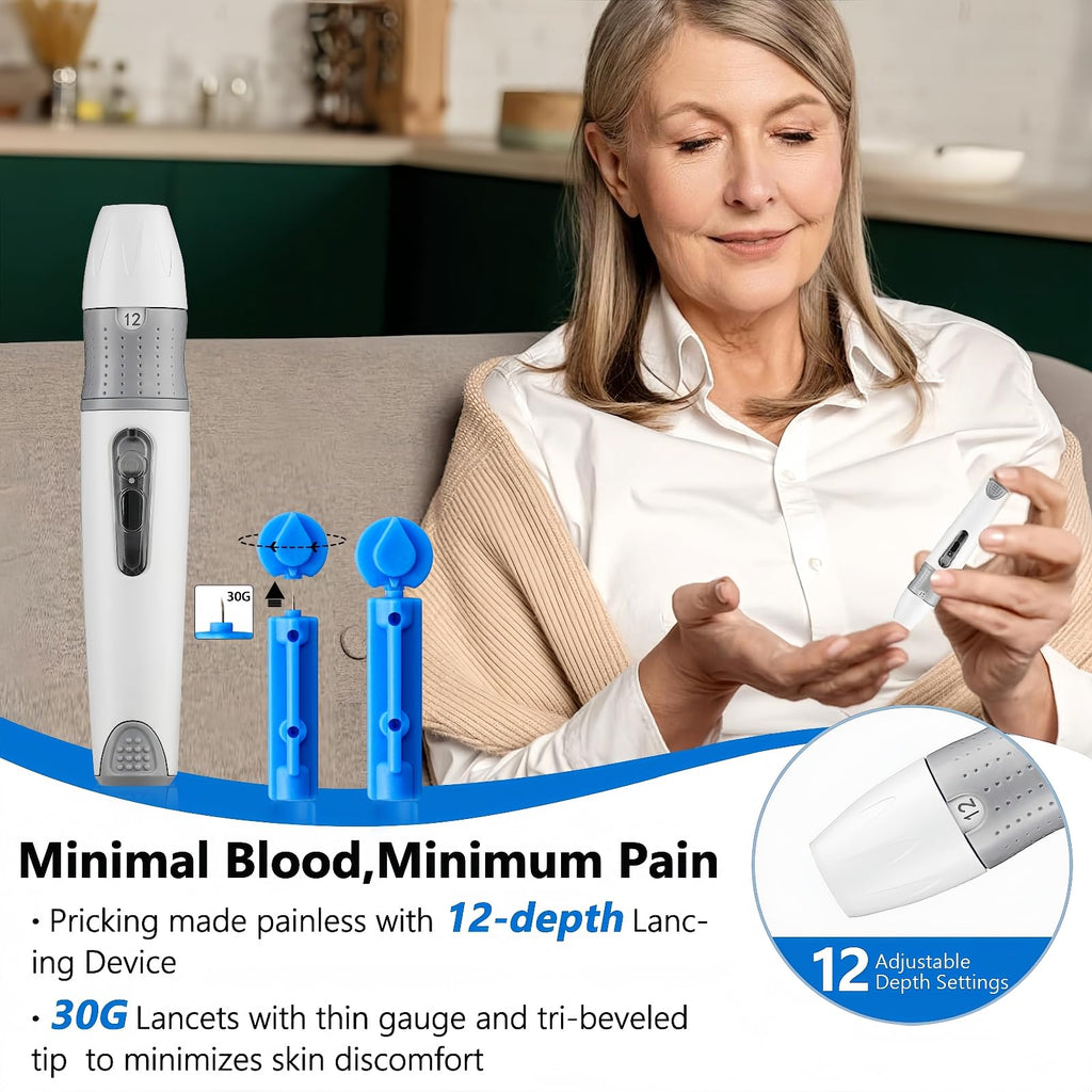 Blood Glucose Monitor Kit with 100 Test Strips Z54042