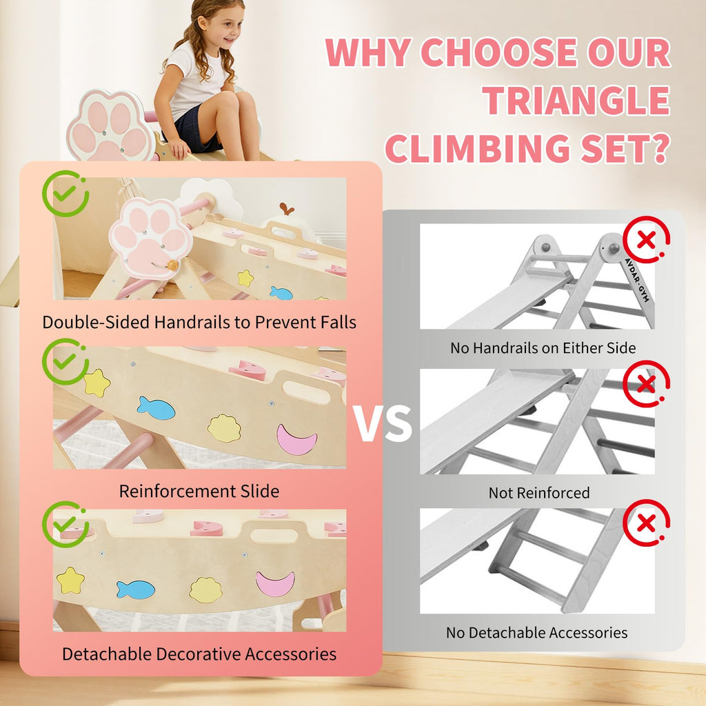7-in-1 Triangle Climbing Set X73885