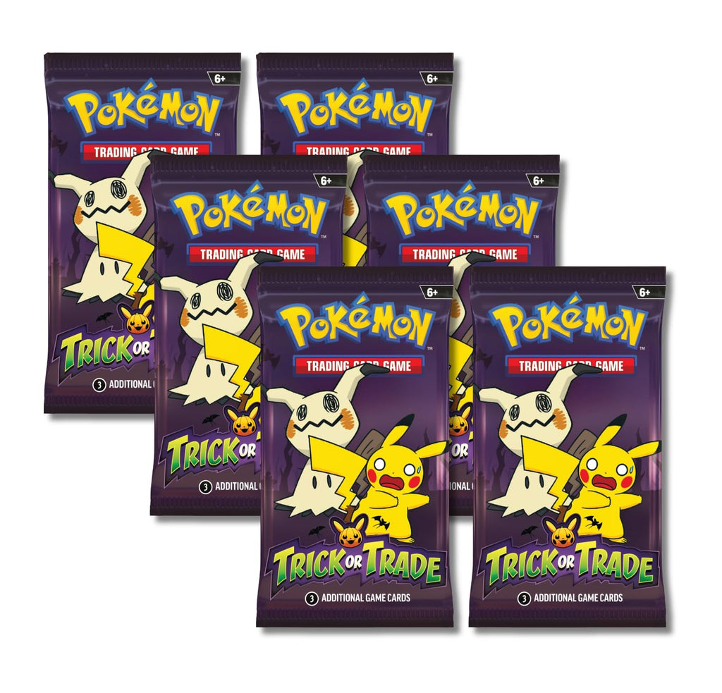 Pokemon 6 Mini Booster Packs S3317
