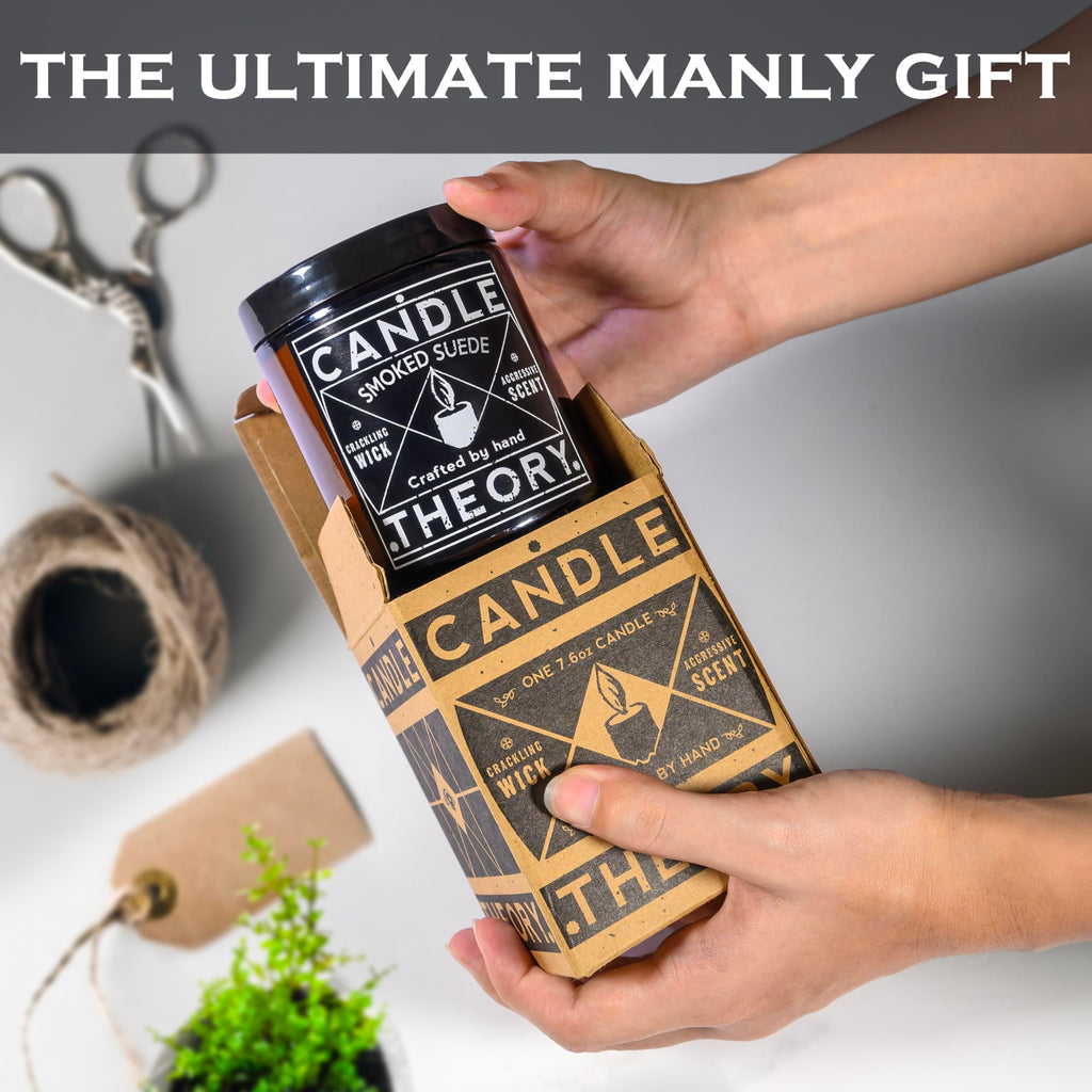 Scented Candle Gift Set with Wood Wicks, 3 4oz Candles U5663
