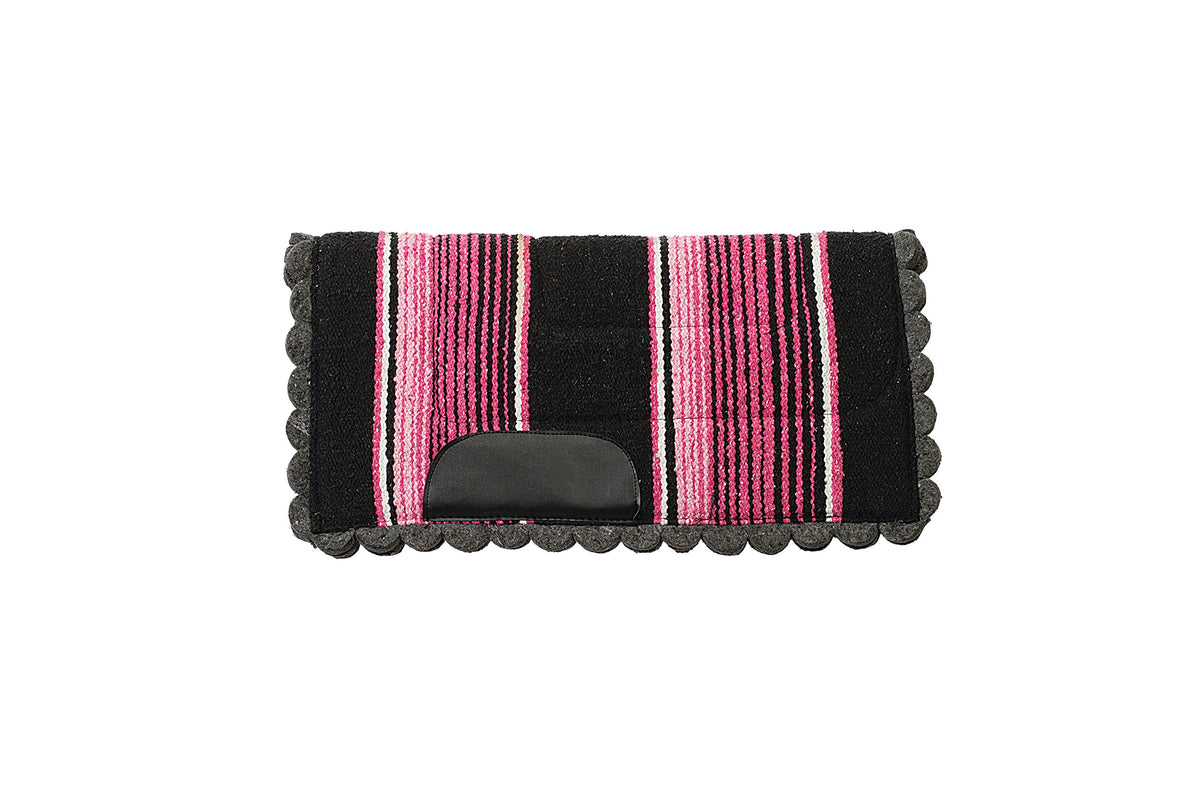23" x 23" Pink Horse Saddle Pad R4085