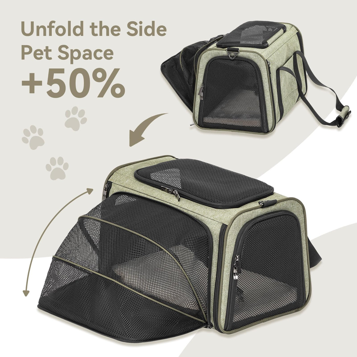 Expandable Cat Carrier B863633
