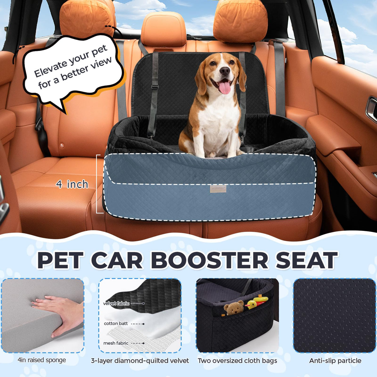 Large Dog Car Seat Y61069