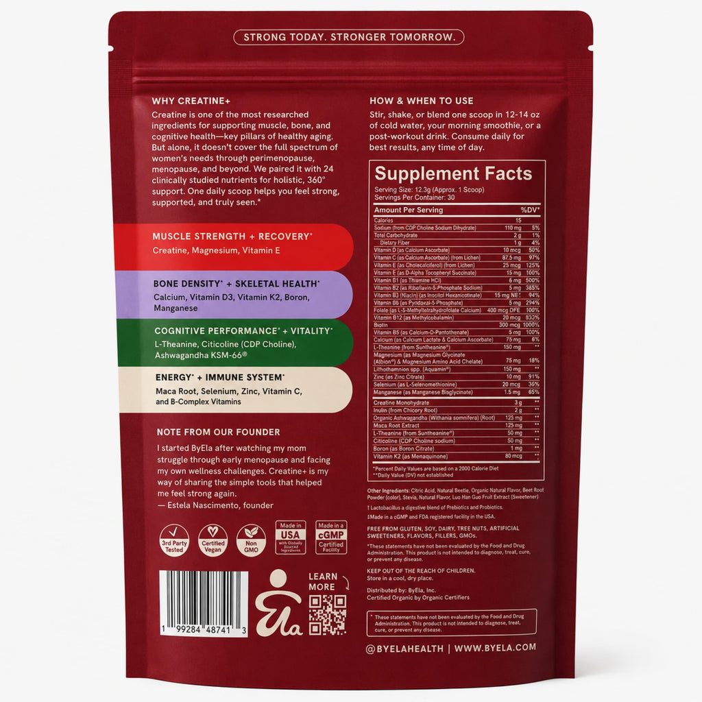 Womens 40+ Multivitamin & Creatine Drink J3948