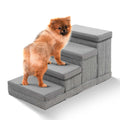 Foldable Pet Stairs with Storage J555