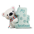 My 1st Christmas Polar Bear Ornament R993