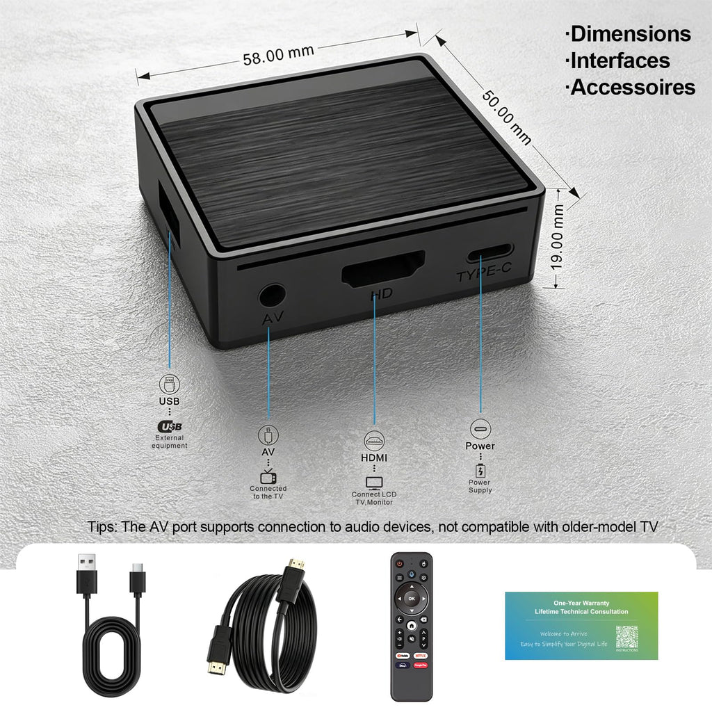 Android TV Box 4K Ultra HD Streaming Device X9423