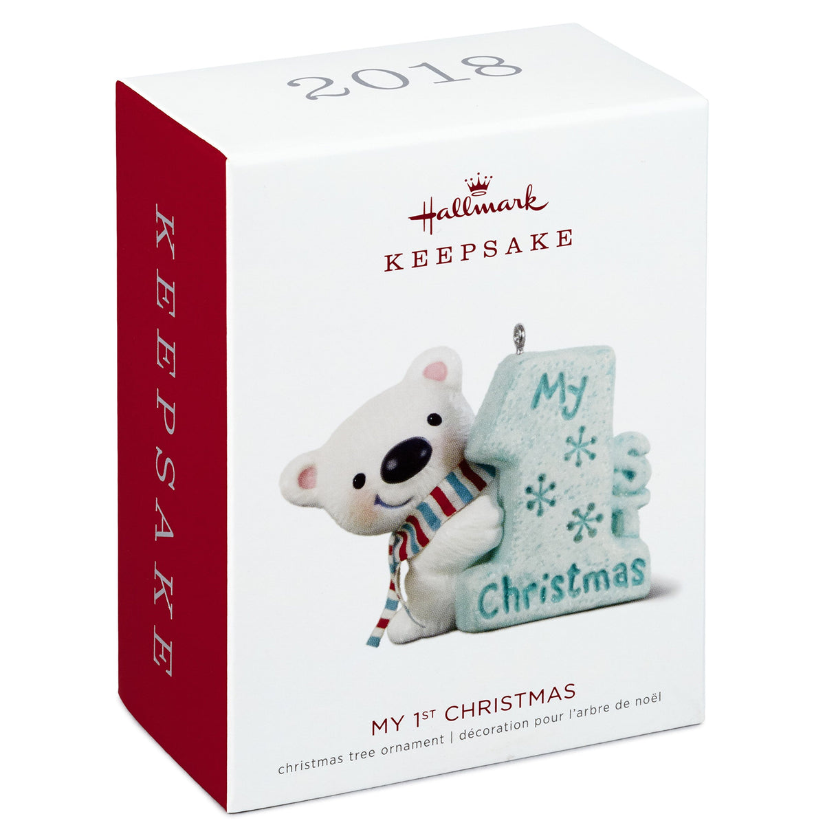 My 1st Christmas Polar Bear Ornament R993