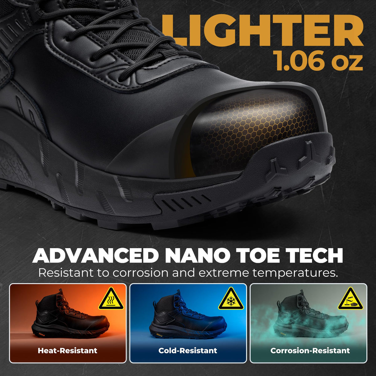 Composite Toe Waterproof Work Boots U2927
