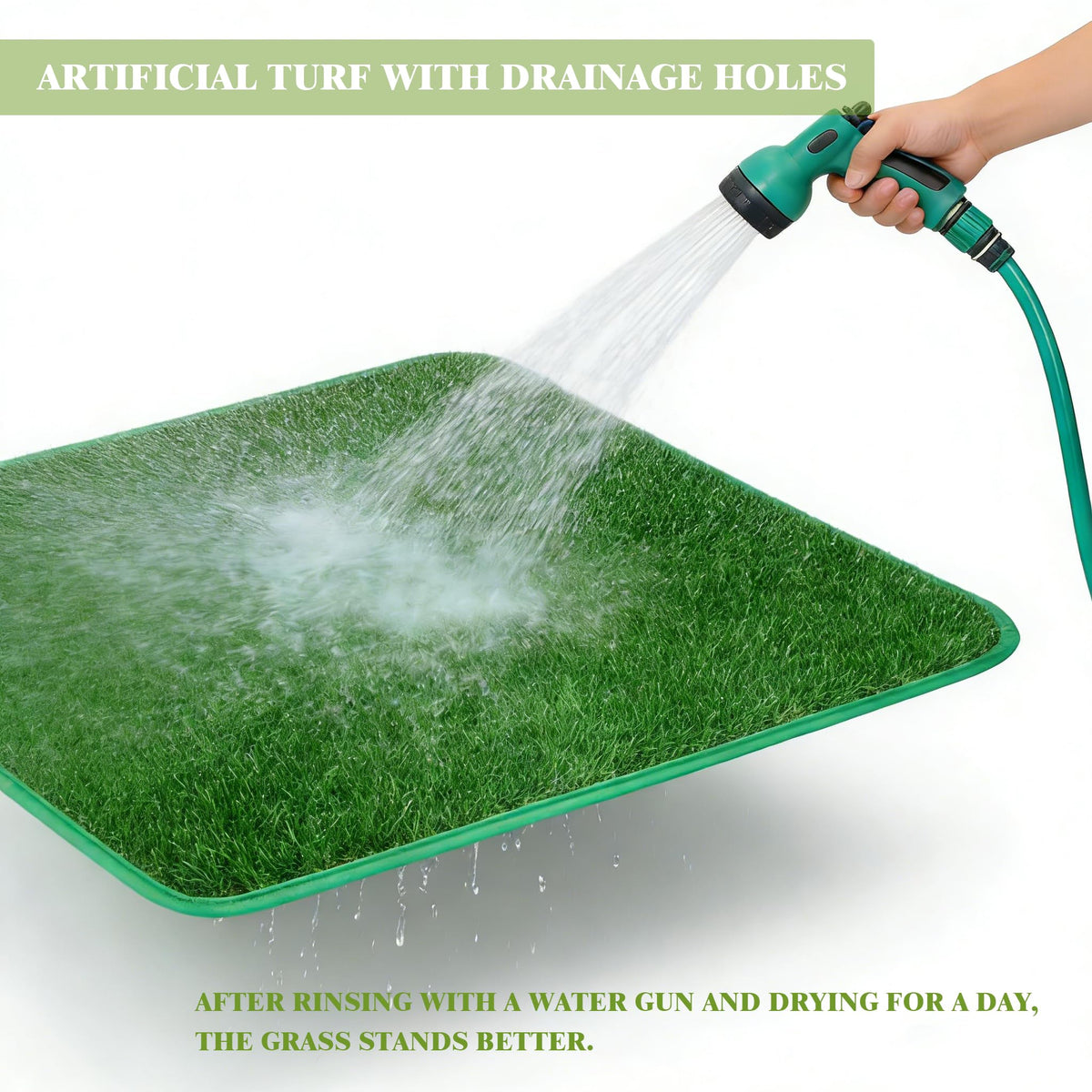 Artificial Grass Dog Pee Pad Holder C90762