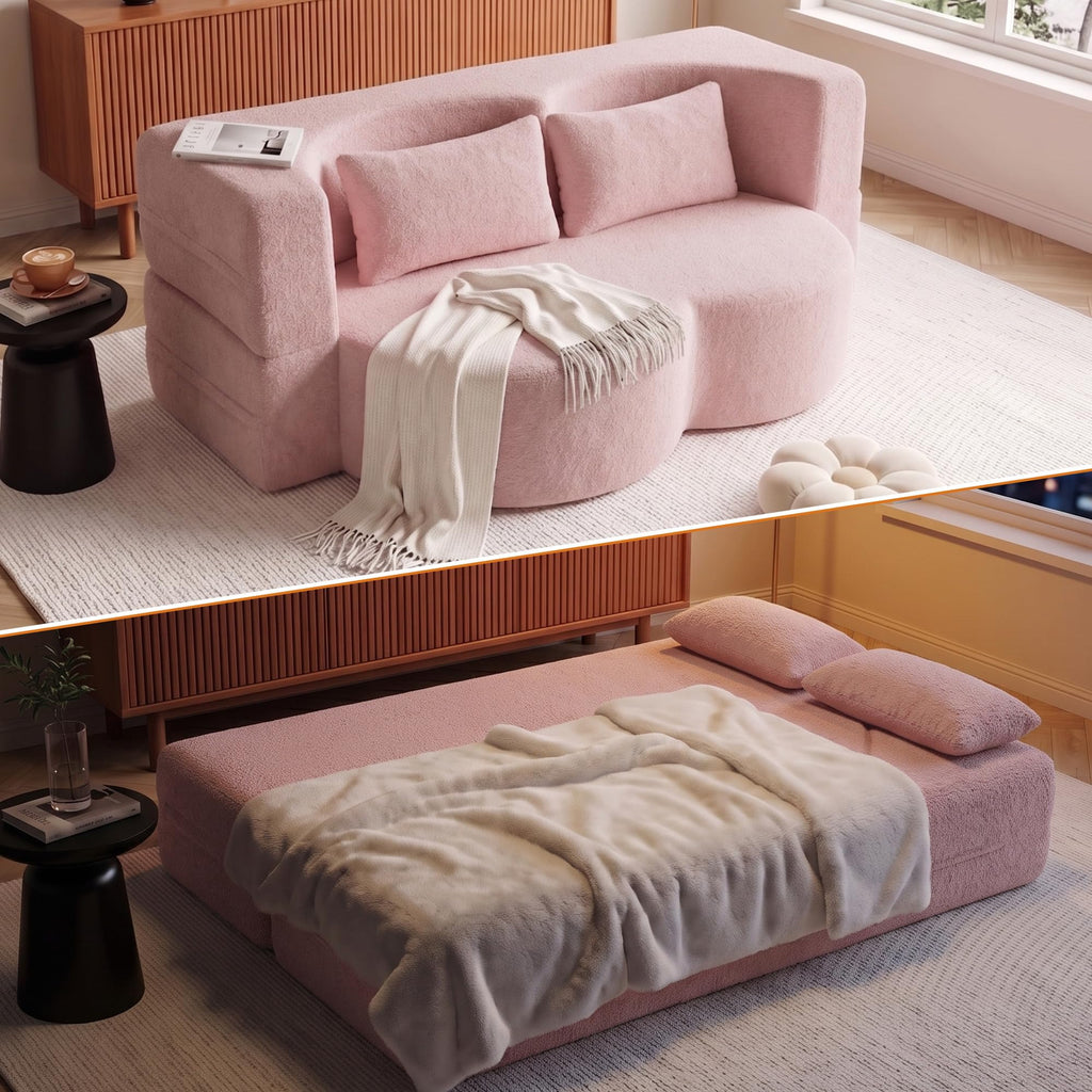 78" Convertible Folding Sofa Bed Full Size Y6260