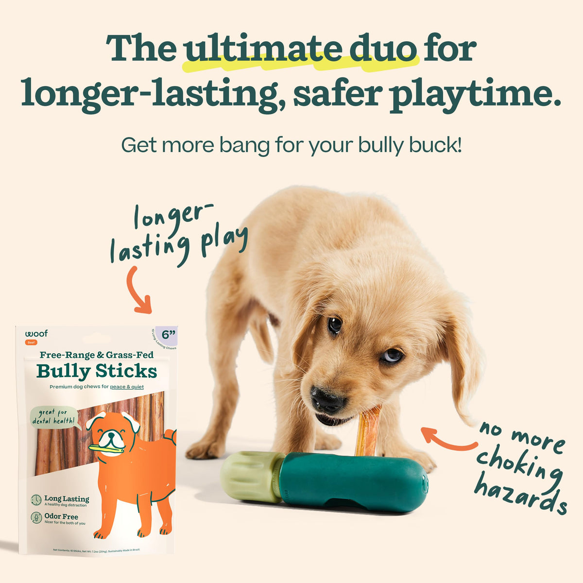 Bully Sticks 6" 5 Pack T686067
