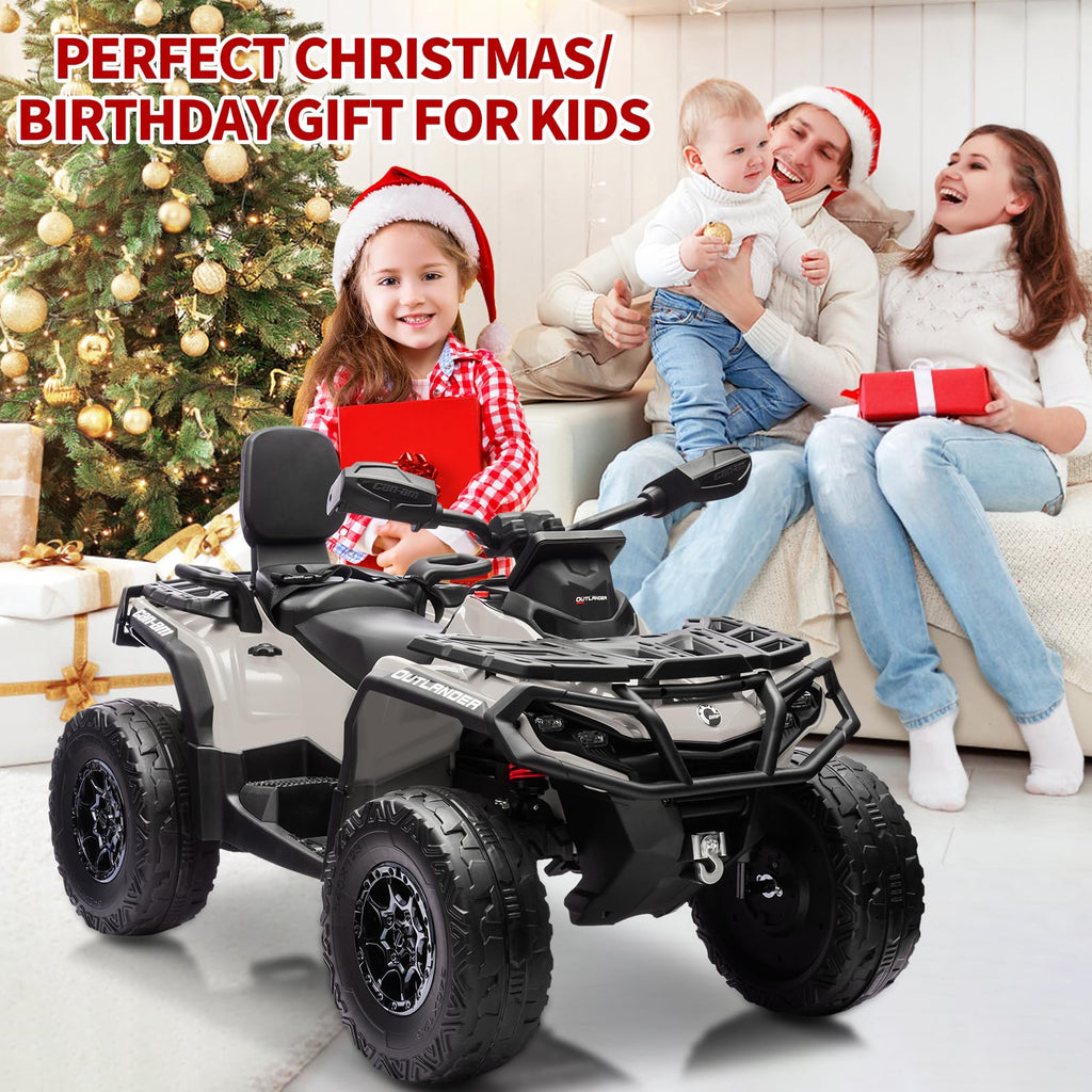 24V 2 Seater 4WD Electric ATV Toy Car with Bluetooth O3197