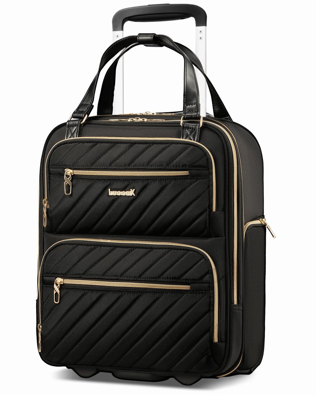 Black 16" Underseat Carry On Bag Q702887