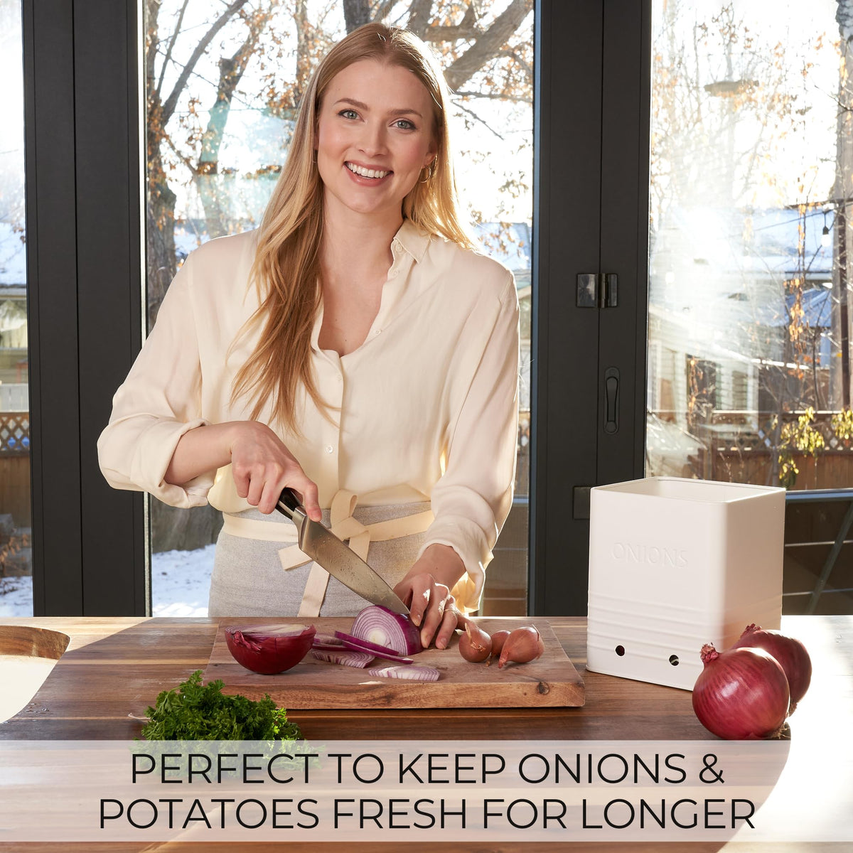 Potato and Onion Storage Container Set N88826