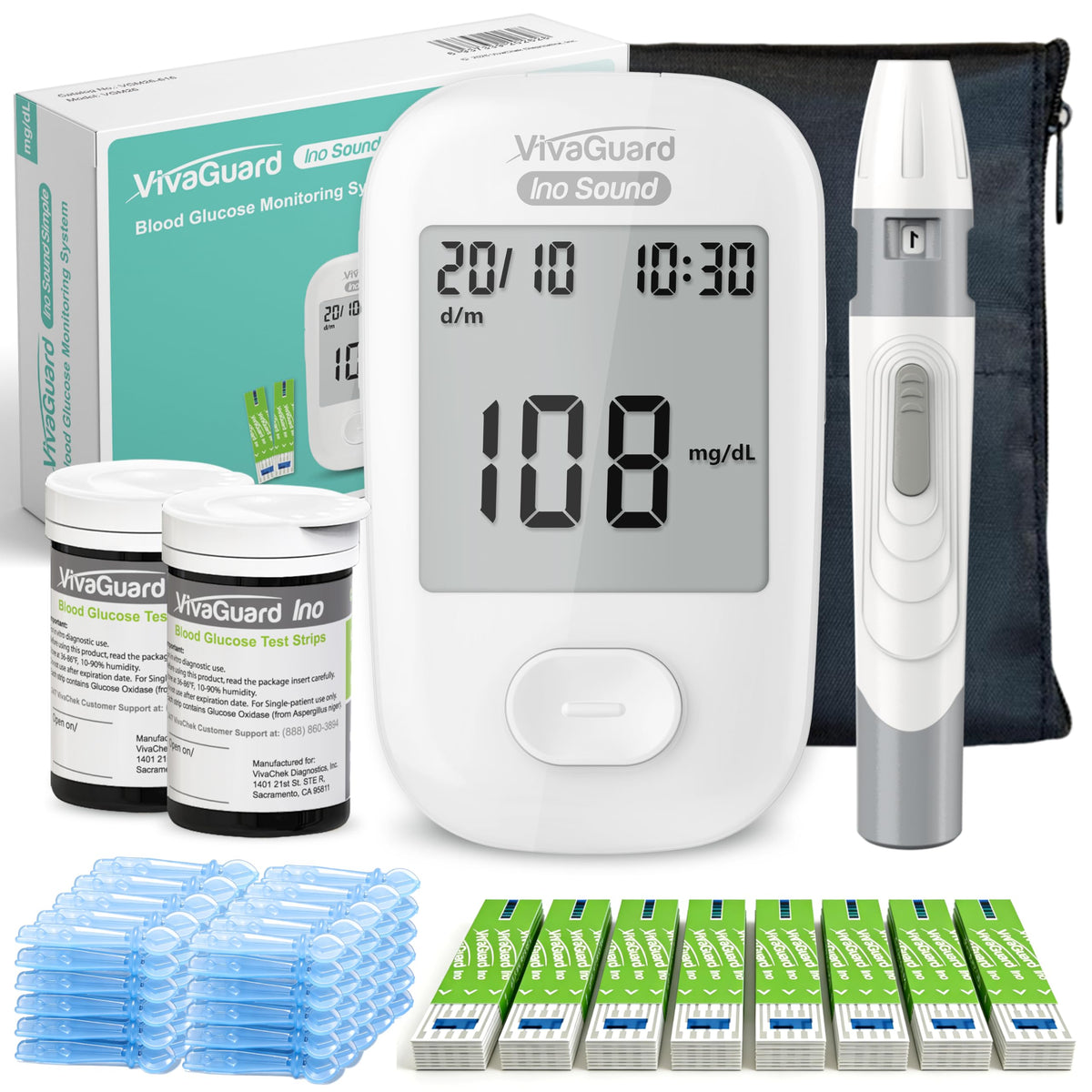Talking Blood Glucose Monitor Kit F54343