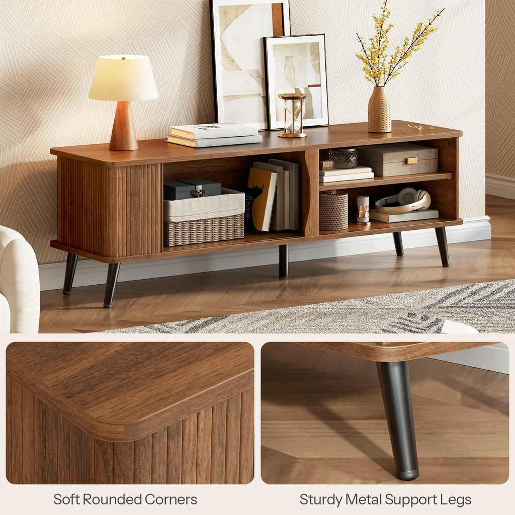 Mid Century Modern TV Stand with Storage R384594