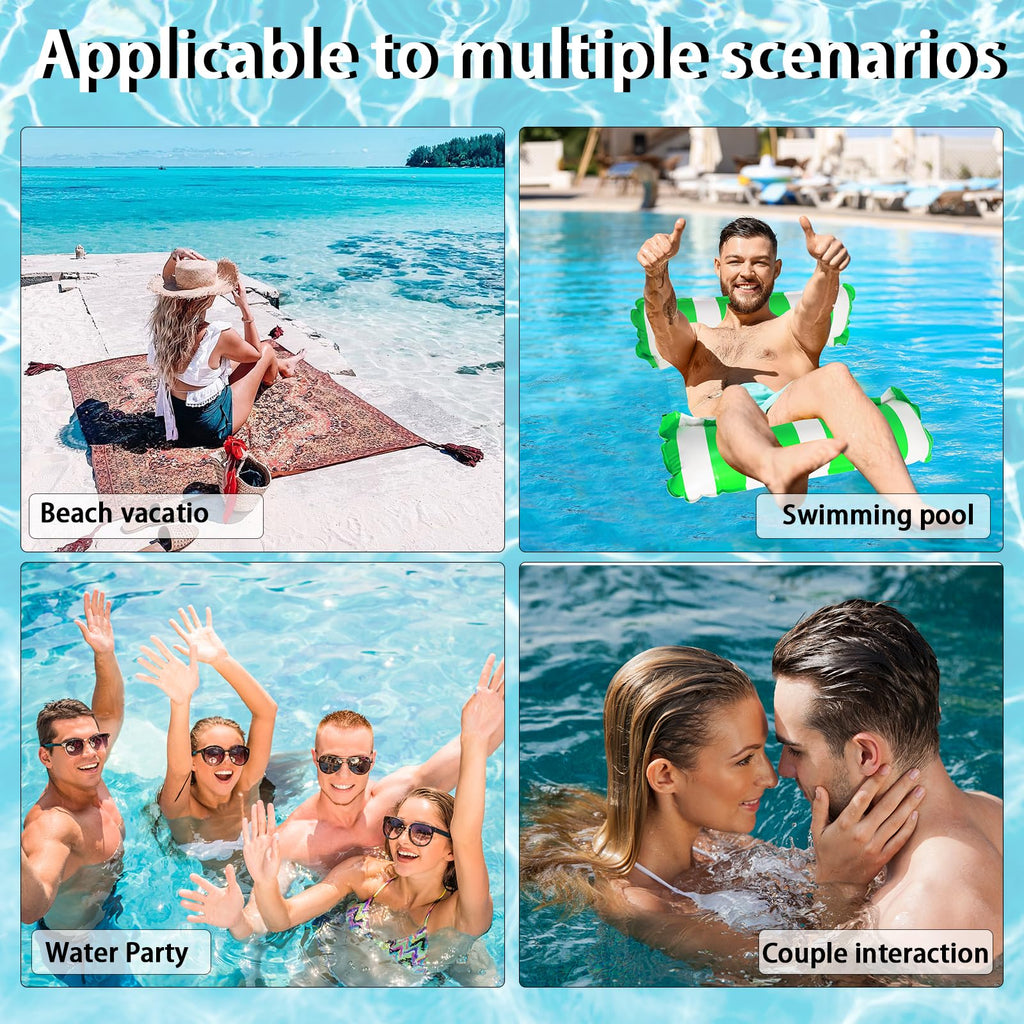 3 Pack Inflatable Pool Floats Hammock V13128