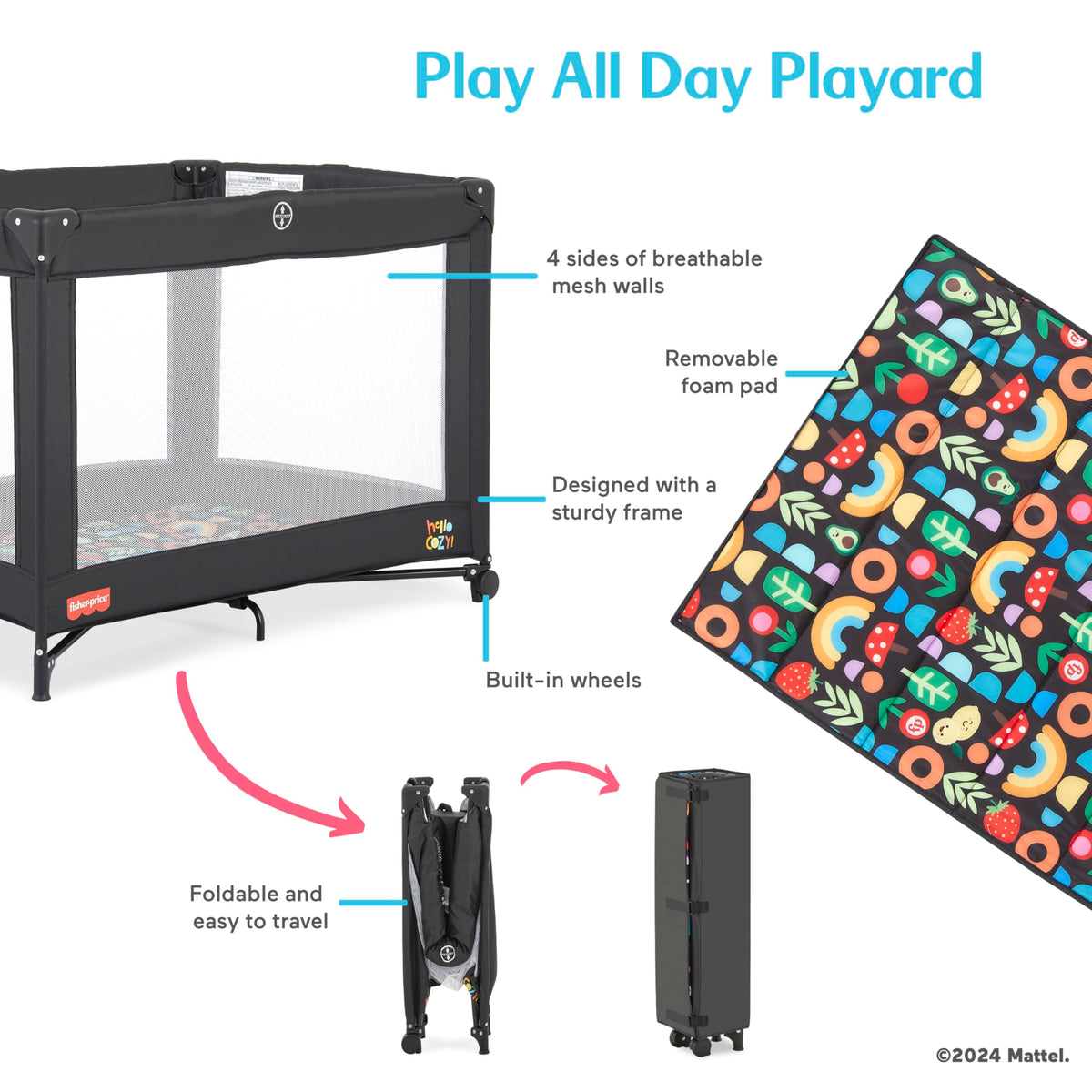Foldable Playard S159