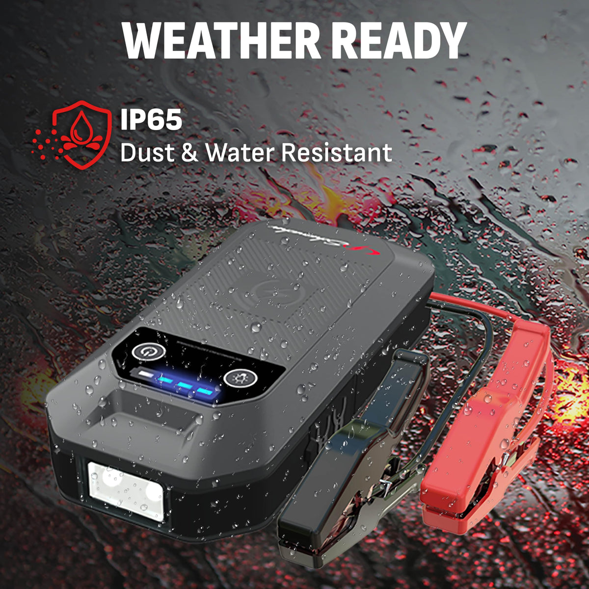 Portable Car Battery Jump Starter & Power Bank Z986
