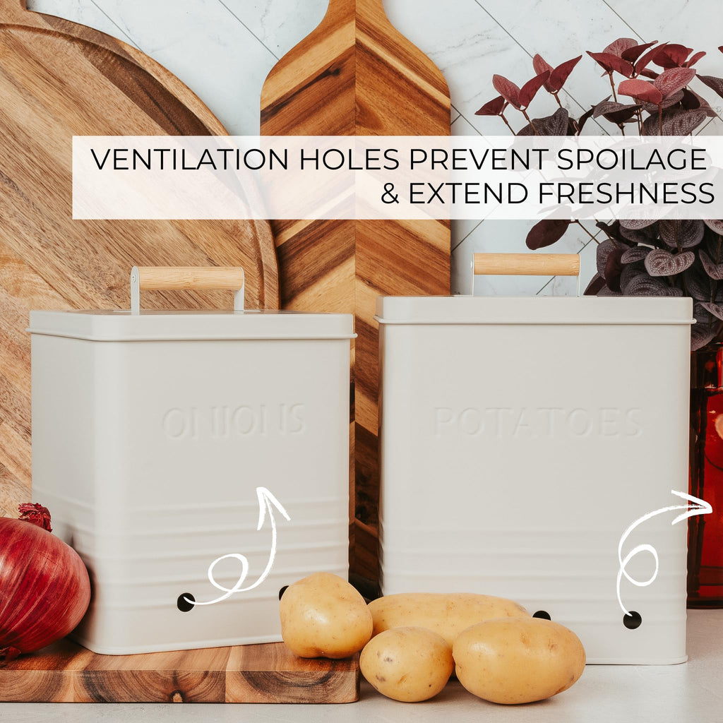 Potato and Onion Storage Container Set N88826