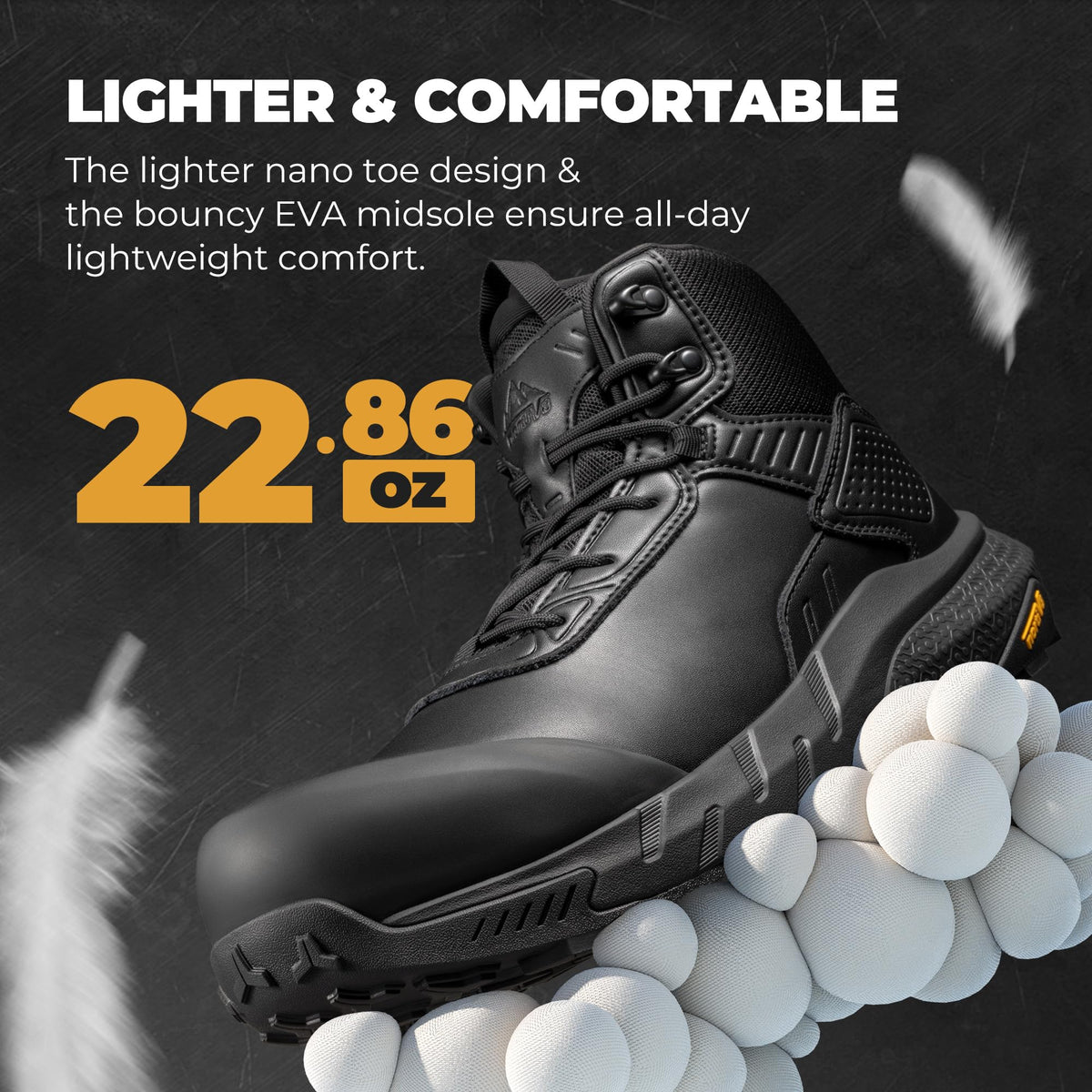 Composite Toe Waterproof Work Boots U2927