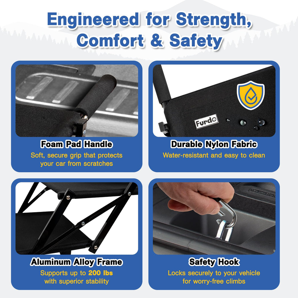 Foldable Non-Slip Dog Stairs U418051