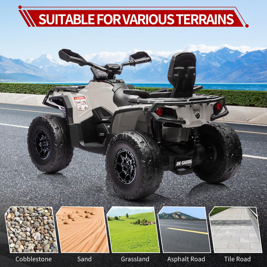 24V 2 Seater 4WD Electric ATV Toy Car with Bluetooth O3197