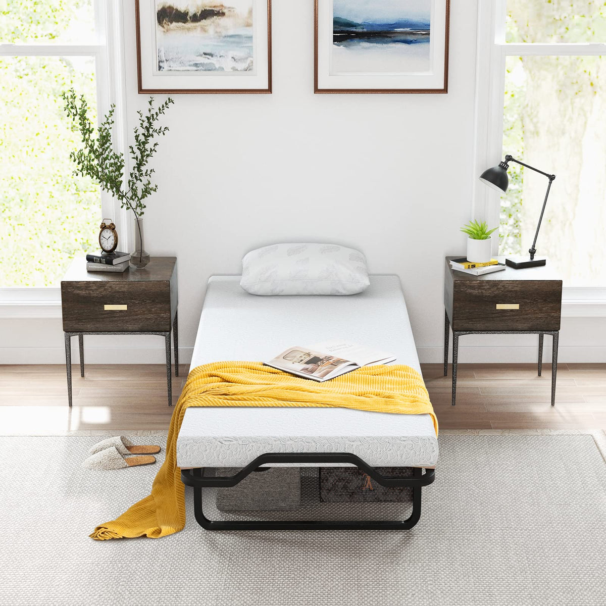 78.5” x 31” Folding Bed with 5” Memory Foam Mattress D751685