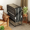 Folding Bed with Mattress & Headboard W754
