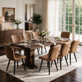 Extendable Dining Table Set for 8 E57538